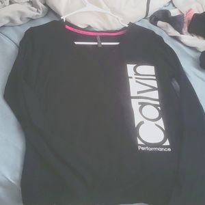 Calvin Klein v neck long sleeve Xtra large